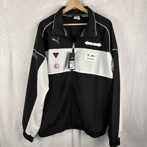 Puma BMW M Motorsport SDS 2.0 Badge Lightweight Jacket Size XL Black White NWT